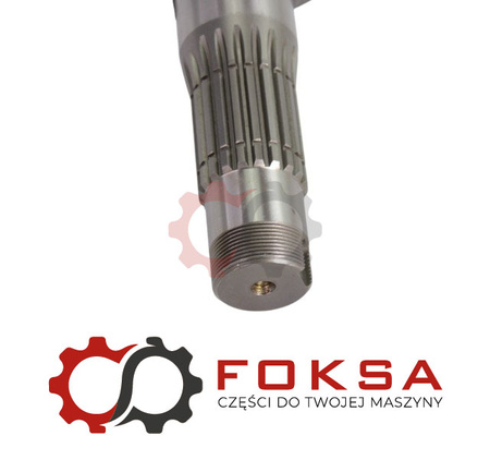 Wałek ataku z kołem talerzowym