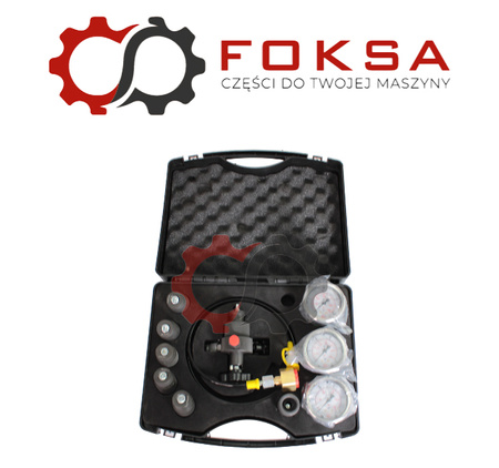 Przyrząd kontrolno - pomiarowy do gazu