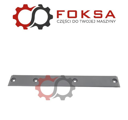 Listwa prowadząca podajnika pochyłego