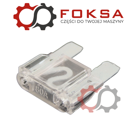 Bezpiecznik płytkowy MAXI 80A CE