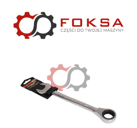 Klucz płasko-oczkowy z grzechotką 24 mm / TEGER