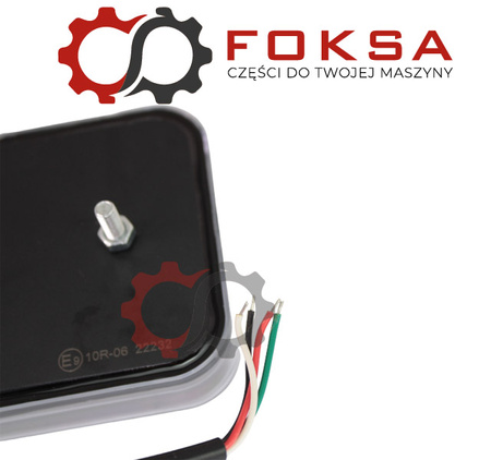 Lampa tylna zespolona LED z dynamicznym kierunkowskazem - prawa