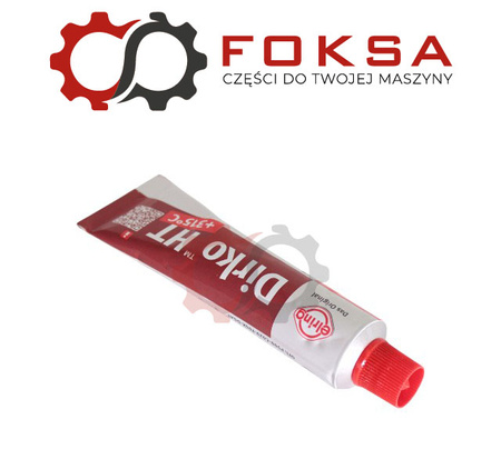 Silikon wysokotemperaturowy czerwony 70ml Elring