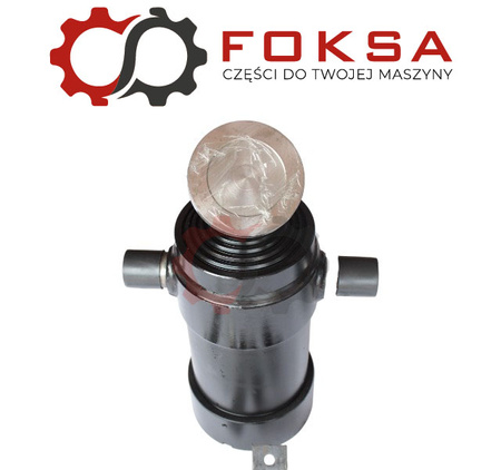 Siłownik wywrotu z kołyską, mocowaniem i ogranicznikiem wywrotu,