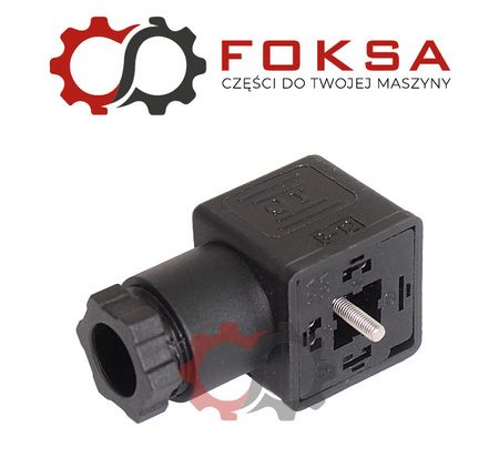 Wtyczka elektryczna cewki z uszczelką