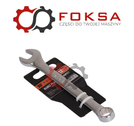 Klucz płasko-oczkowy 12 mm / TEGER