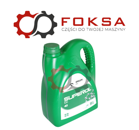 Olej Orlen Superol CC, SAE40 5L