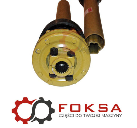 Wał ze sprzęgłem ciernym 2000Nm POL