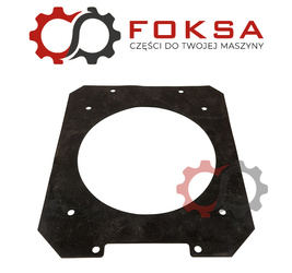 Uszczelnienie rury wysypu