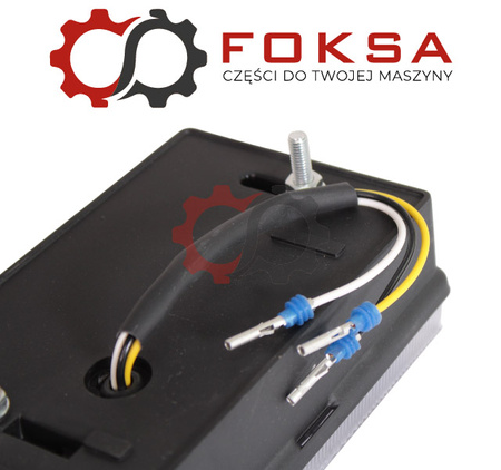 Lampa przednia z kierunkowskazem