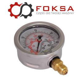 Manometr glicerynowy 0-25bar