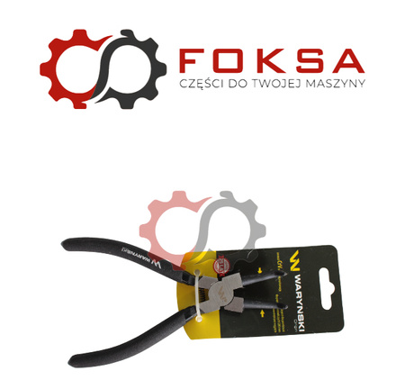 Szczypce segerów 180mm wewnętrzne wygięte