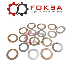 Zestaw tarcz ciernych kosza sprzęgłowego WOM ORG