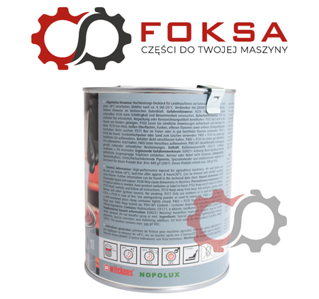 Lakier betonowa szarość RAL7023