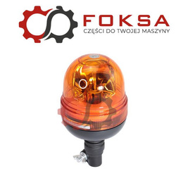 Lampa błyskowa, mocowanie na trzpień, elastyczny uchwyt / kogut