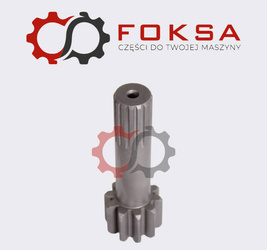 Wałek centralny kół satelitarnych zwolnicy