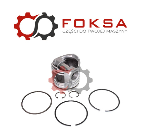 Tłok z pierścieniami