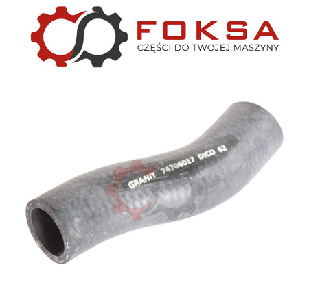 Przewód gumowy popma wody - termostat