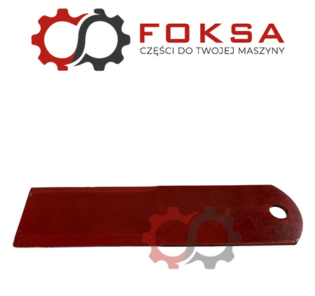 Nóż sieczkarni stały gładki