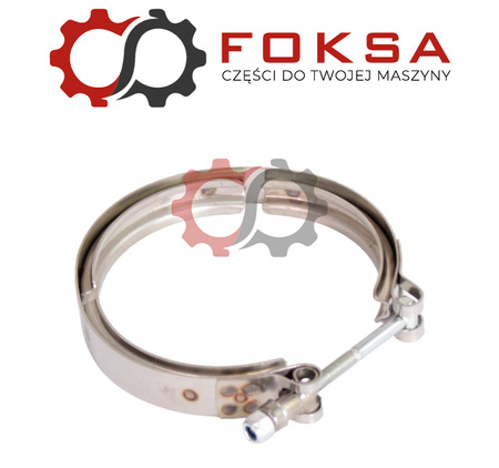 Obejma zaciskowa rury turbiny