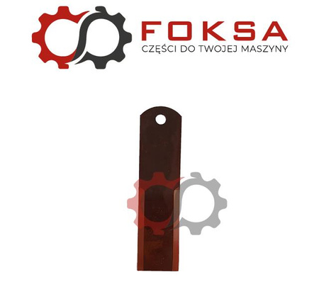 Nóż sieczkarni stały gładki Rasspe