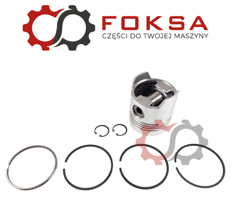 Tłok z pierścieniami