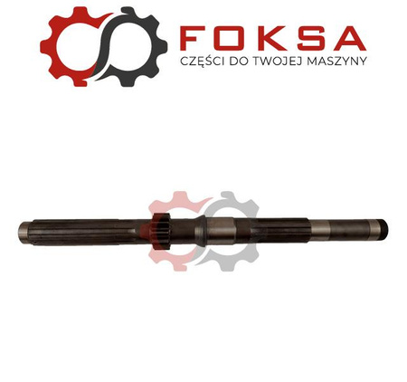 Wałek skrzyni biegów - gruby frez