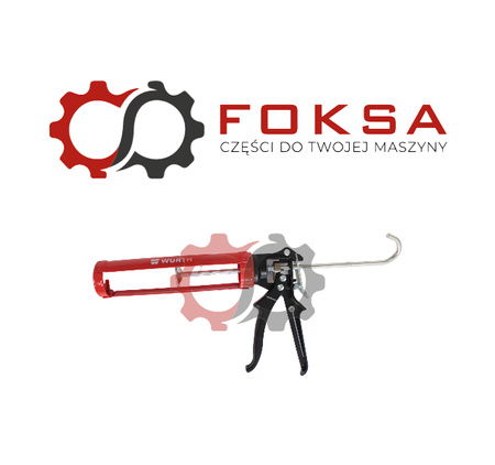 Pistolet ręczny do katuszy 310ml WURTH