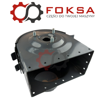 Dół elewatora z klapką