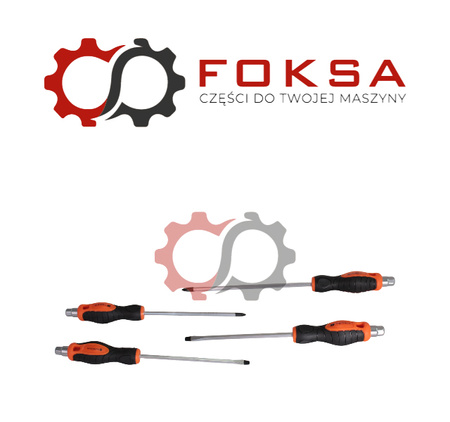 Zestaw wkrętaków do pobijania 4szt TEGER