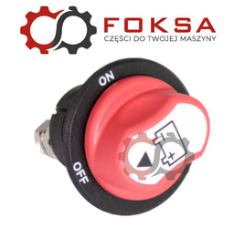 Odłącznik akumulatora / wyłącznik masy - hebel