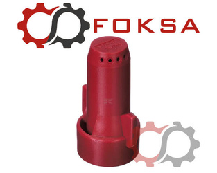 TeeJet Rozpylacz / Dysza nawozu płynnego SJ, 7-otworowa, czerwona, tworzywo sztuczne