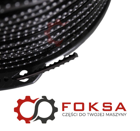 Żyłka podkaszarki 3,0 x 132m ząb piły - czarna