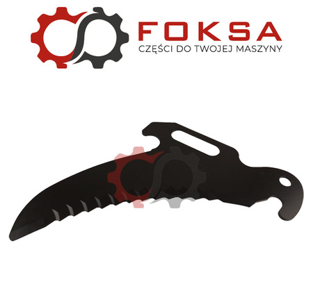 Nóż przyczepy samozbierajacej