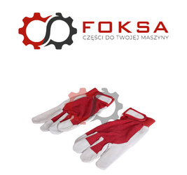 Rękawice skórzane na rzep RTOP-EX rozm. 9