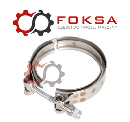 Obejma zaciskowa rury turbiny