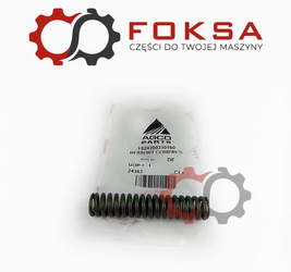 Sprężyna tłoczka zaworu