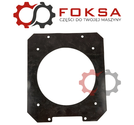 Uszczelnienie rury wysypu