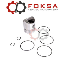 Tłok z pierścieniami