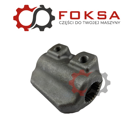 Łącznik frezowany wałka