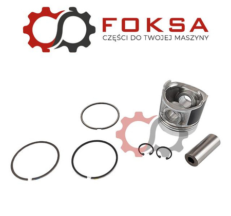 Tłok z pierścieniami KMP