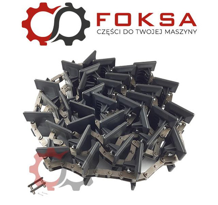 Łańcuch kompletny elewatora - łopatki plastikowe