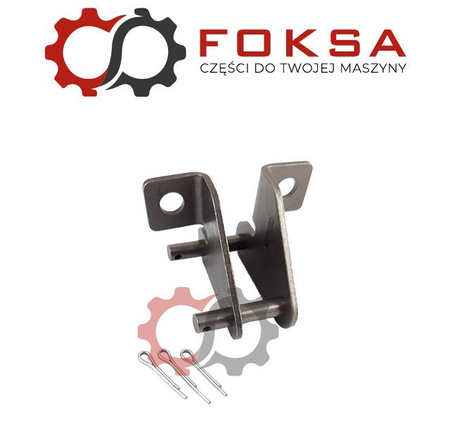 Spinka łańcucha elewatora z uszami