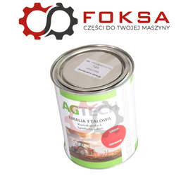 Farba / Lakier czerwony URSUS 0,8L