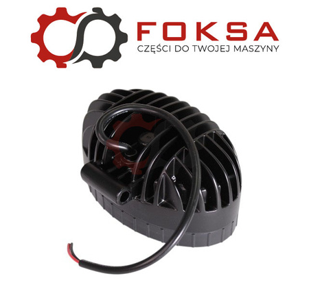 Lampa strumeniowa niebieska 2LED, 20W, 1200lm (oświetlenie opryskiwacza) DUŻA