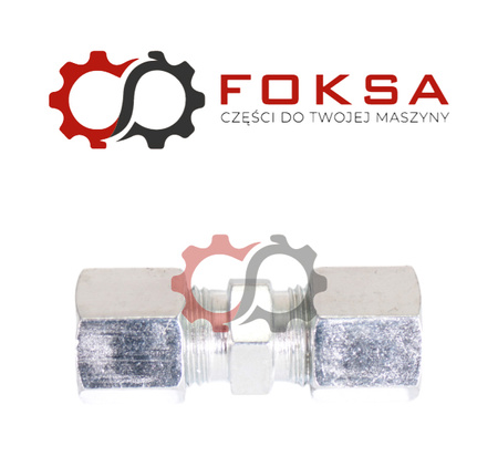 Złączka metalowa tekalanu awaryjna Fi 10mm