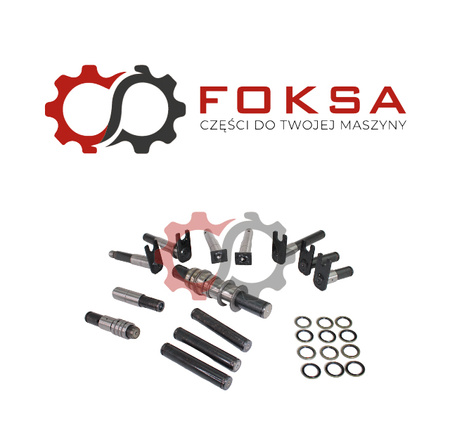 Zestaw sworzni, tulei i zgarniaczy ramion i konika