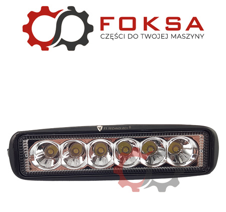 Lampa robocza 6LED, 900Lm, EPISTAR LED