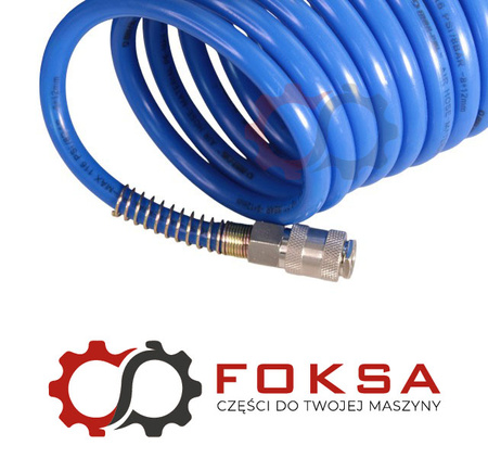 Wąż przewód spiralny (spirala) 20m do kompresora