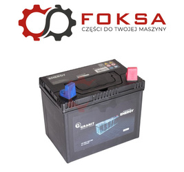 Akumulator rozruchowy płaskie styki